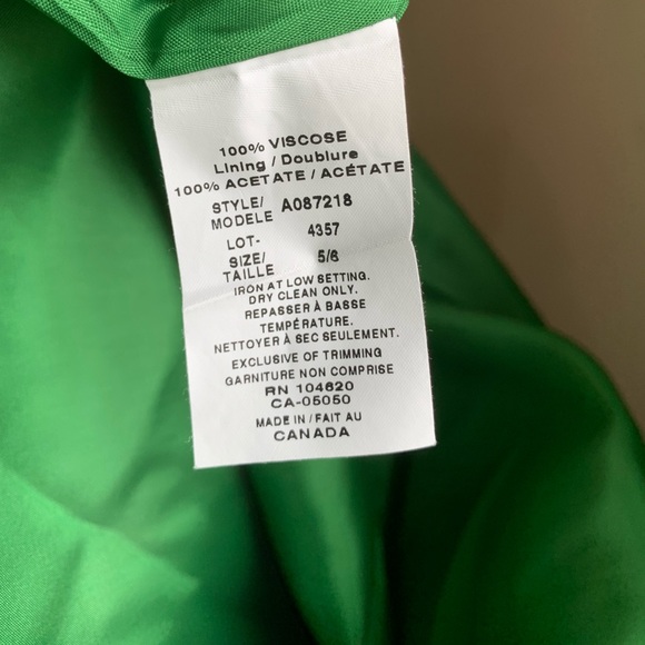 GREEN JACOB MID DRESS - Picture 4 of 7